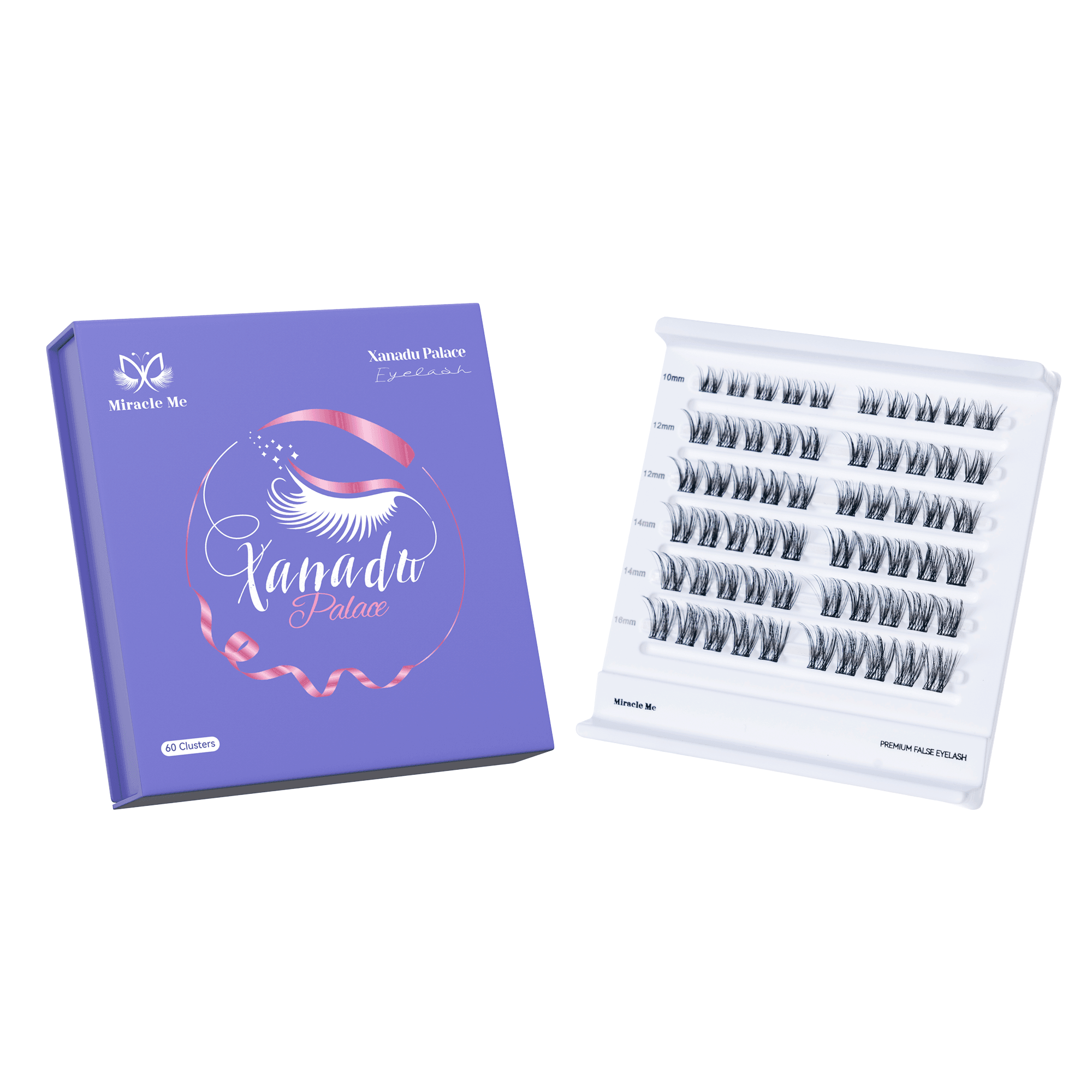 Xanadu Palace Self-Adhesive Lashes - MiracleMe False Eyelashes